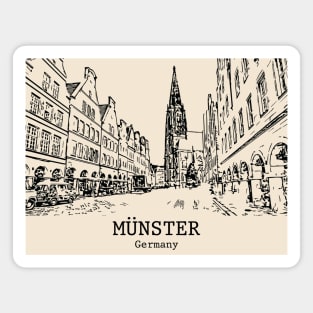 Münster - Germany Magnet